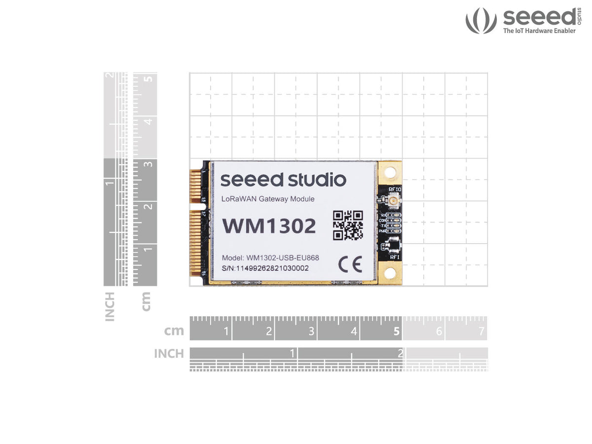 WM1302: LoRaWAN Gateway Module (USB)