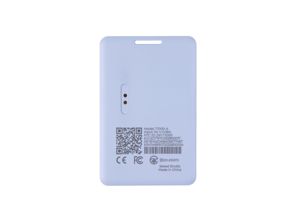 SenseCAP T1000-B: LoRaWAN Tracker