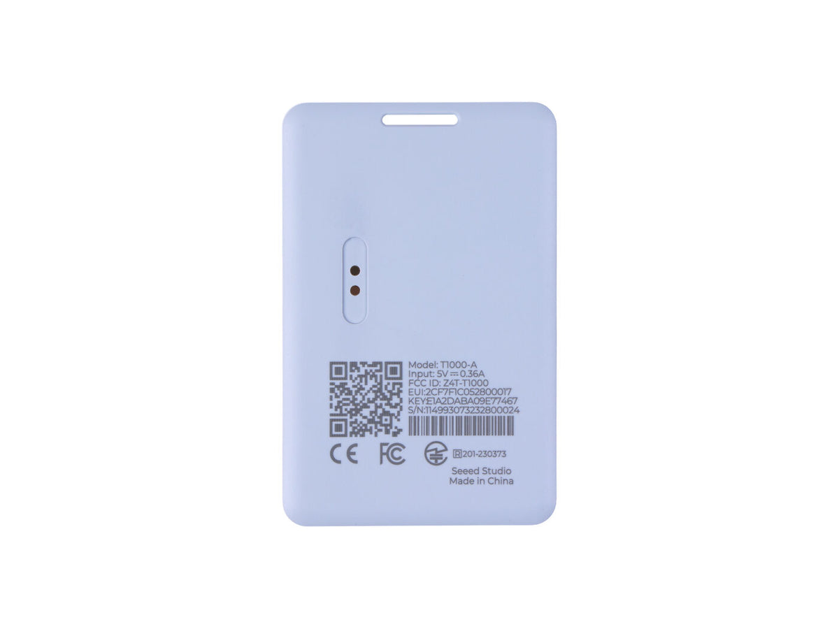 SenseCAP T1000-B: LoRaWAN Tracker