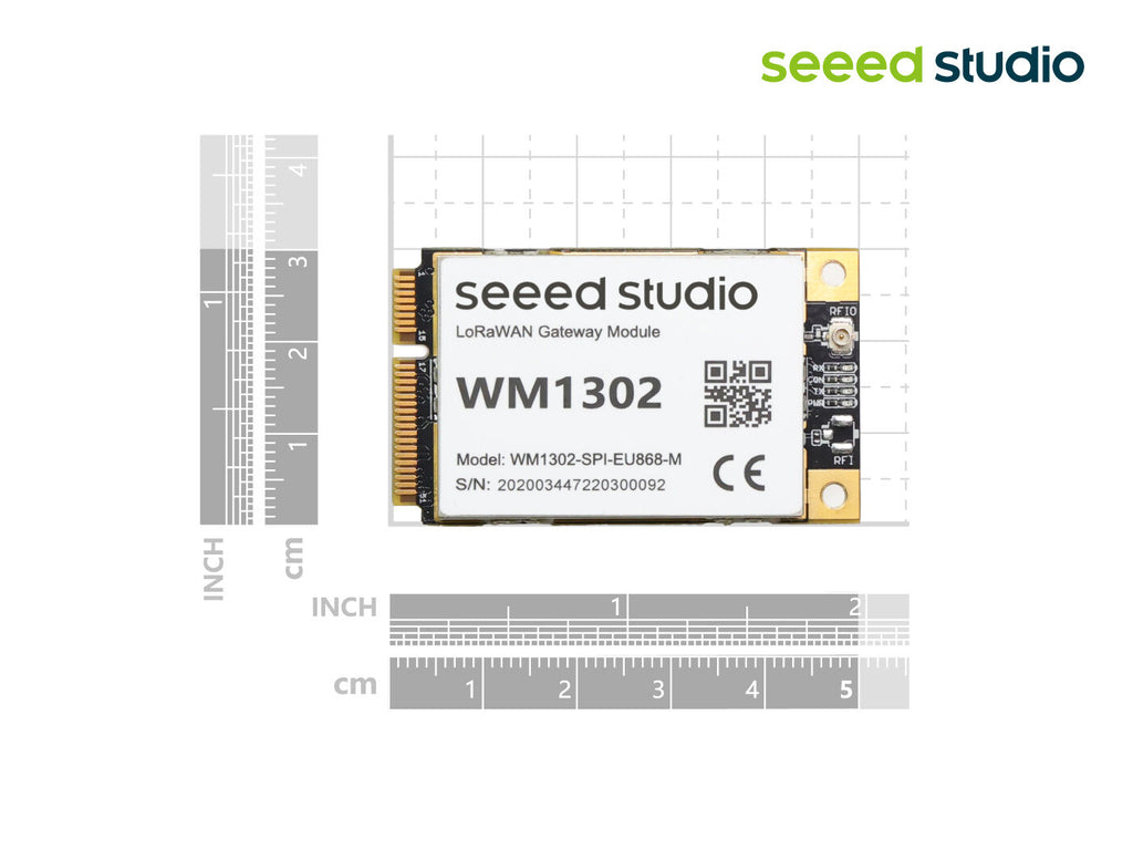 Wio-WM1302: Long Range Gateway Module (without SX1262(SPI))